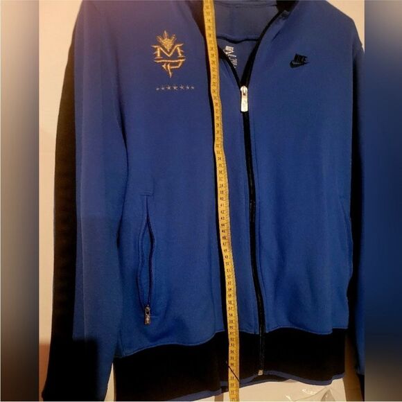Manny Pacquiao Nike Blue
Lightweight Shirt Jacket with High Collar Size M - Picture 4 of 5